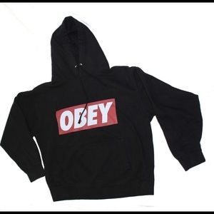 Black Obey Hoodie